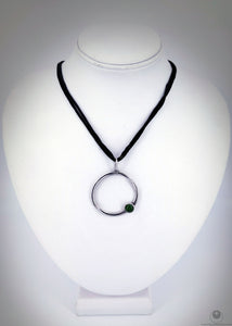 Circle of Life Necklace with Chrome Diopside