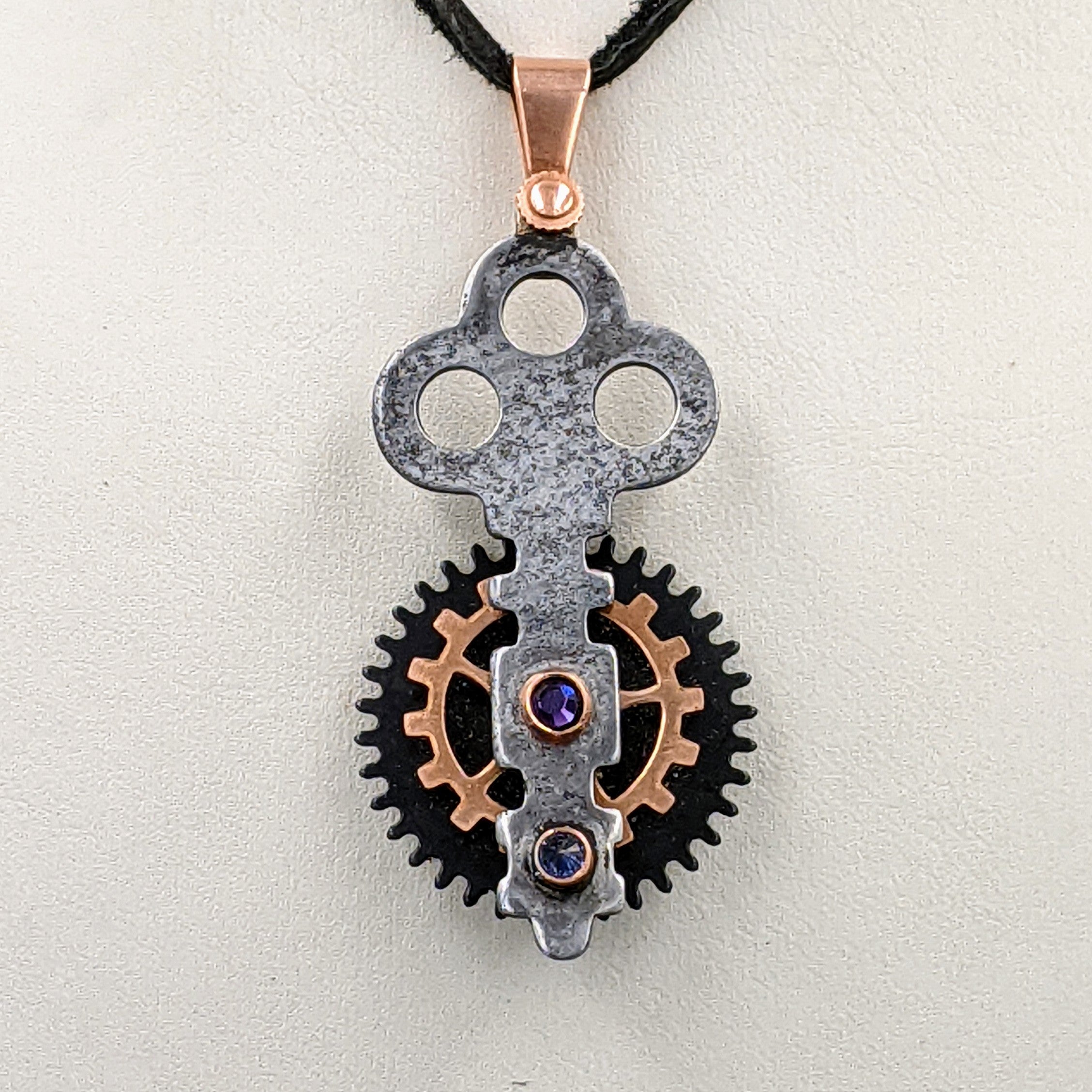 *Reserved* Upcycled Key Pendant